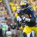 Michigan quarterback Devin Gardner runs the ball during the first quarter of their game against Central Michigan, Saturday, Aug, 31.
Courtney Sacco I AnnArbor.com  